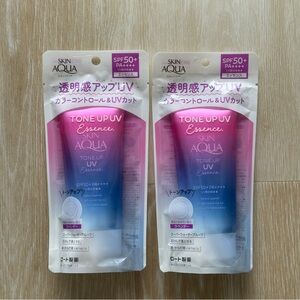 2x skin aqua sunscreen UV essence SPF50+/PA+++ 80g